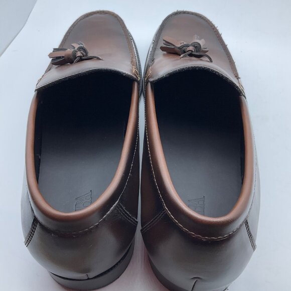 Zara Men EU 45- US 11.5 Brown Tassel Loafers Shoes Old Money Business